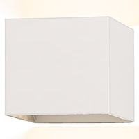 OSRAM plafondlamp Orbis Wall Square Wit, set van 2, 3000 K, warmwit, 185 lm, 4,2 W, aluminium en kunststof