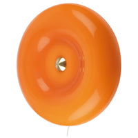 OSRAM DECOR Wandleuchte Lunea Orange, 3000 K, Warmweiß, 700 lm, 22 W, 30 cm Durchmesser, Stahl, 25.000 h Lebensdauer