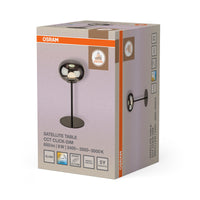 OSRAM DECOR Leuchte Satellite Grau, 2400 K / 3500 K / 5000 K, Warmweiß, 160 lm, 8 W, 15 cm ⌀, Stahl