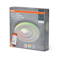 OSRAM SMART+ Matter plafondlamp, wit, 3000-6500, RGBTW, 1000 lm, 24 W, diameter 29 cm