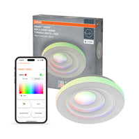 OSRAM SMART+ Matter plafondlamp, wit, 3000-6500, RGBTW, 1000 lm, 24 W, diameter 29 cm
