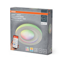 OSRAM SMART+ Matter plafondlamp, wit, 3000-6500, RGBTW, 1000 lm, 24 W, diameter 29 cm