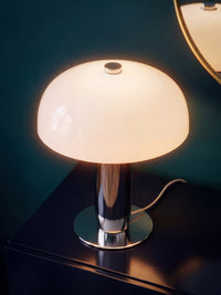 OSRAM DECOR Arc Table Chrome-lamp, 35 cm ⌀, staal, 220-240 V, E14, IP20