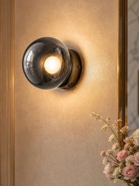 OSRAM DECOR wandlamp Satellite grijs, 2400 K / 3500 K / 5000 K, warmwit, 150 lm, 7,5 W, diameter 15 cm, staal