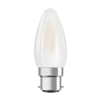 OSRAM LED Lampe LED Retrofit CLASSIC B DIM 4.8W 82 Frosted B22d, 470 lm, 2700 K, Warmweiß-LEDVANCE Shop