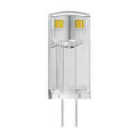 OSRAM LED Stiftsockellampe PIN 12 V 0.9W 827 Clear G4 2er Pack, 100 lm, 2700 K, Warmweiß-LEDVANCE Shop