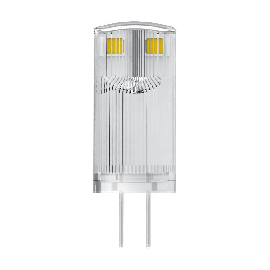 OSRAM LED Stiftsockellampe PIN 12 V 0.6W 827 Clear G4, 55 lm, 2700 K, Warmweiß-LEDVANCE Shop