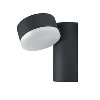 LEDVANCE ENDURA® STYLE SPOT ROUND Wandleuchte 8W Dark Gray, 440 lm, 3000 K, Warmweiß-LEDVANCE Shop