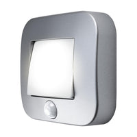 OSRAM NIGHTLUX® Hall LED-nachtlampje op batterijen met sensor 0,3W / 4000K koel wit, grijs