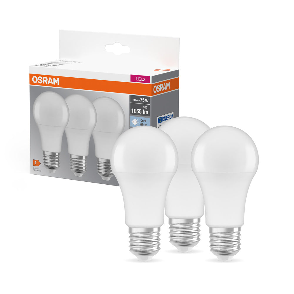 OSRAM LED BASE Classic A 10W 840 mat E27