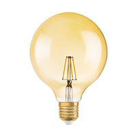 OSRAM VINTAGE 1906® LED Lampe LED CLASSIC GLOBE 6.5W 824 Gold E27, 720 lm, 2400 K, Warm Comfort Light-LEDVANCE Shop
