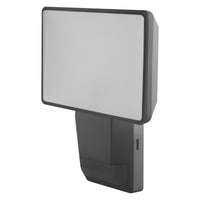 OSRAM ENDURA PRO Zeer efficiënte sensorschijnwerper voor buitenmuren met een brede stralingshoek in een innovatief optisch ontwerp, 15 W, donkergrijs, IP55-bescherming, voor parkeerplaatsen en parken