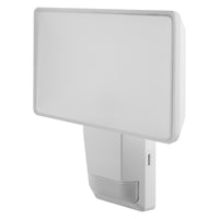 OSRAM LED-schijnwerper met sensor, 27 W, neutraal wit, 3000 lm, IP55, draaibaar, voor buiten, parkeerplaatsen en entrees