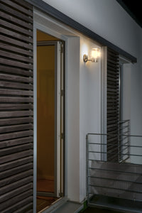 OSRAM ENDURA Classic wandlamp met sensor, staal, IP44