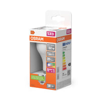 OSRAM LED Retrofit RGBW-lampen met afstandsbediening in A-vorm, LED-lamp, mat, 9,7 W, (voorheen 60 W), 806 lm, warmwit, 2700 K, dimbaar, 25.000 uur, CRI 80, afstandsbediening