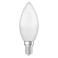 OSRAM LED Star Classic B 40 Lampe Recycled Plastic 4.9W Warmweiß Frosted E14-Leuchtmittel-LEDVANCE Shop