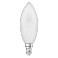 OSRAM LED Star Classic B 60 Lampe Recycled Plastic 7.5W Kaltweiß Frosted E14-Leuchtmittel-LEDVANCE Shop
