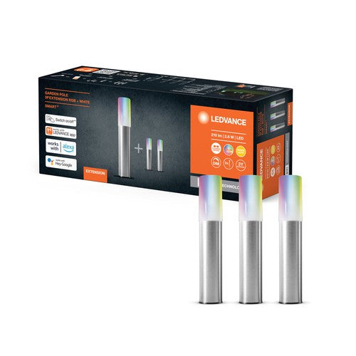 LEDVANCE Wifi SMART+ Outdoor Garden Pole LED Gartenleuchte mehrfarbig RGBW 3er-Erweiterung-Wege- & Pollerleuchten-LEDVANCE Shop