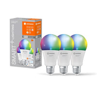 LEDVANCE WIFI SMART+LED-Lampe, RGBW, 14W, 1521lm, E27, 3er-Pack-Leuchtmittel-LEDVANCE Shop