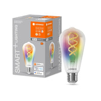 LEDVANCE SMART+ WIFI LED-Lampe, Weißglas, 4,8W, 470lm, E27-Leuchtmittel-LEDVANCE Shop