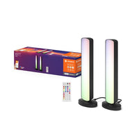LEDVANCE SMART+ WIFI LED RGB Stehleuchte, klein, schwarz, 2x2,5W-Tischlampen-LEDVANCE Shop