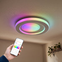 OSRAM SMART+ Matter plafondlamp, wit, 3000-6500, RGBTW, 1000 lm, 24 W, diameter 29 cm