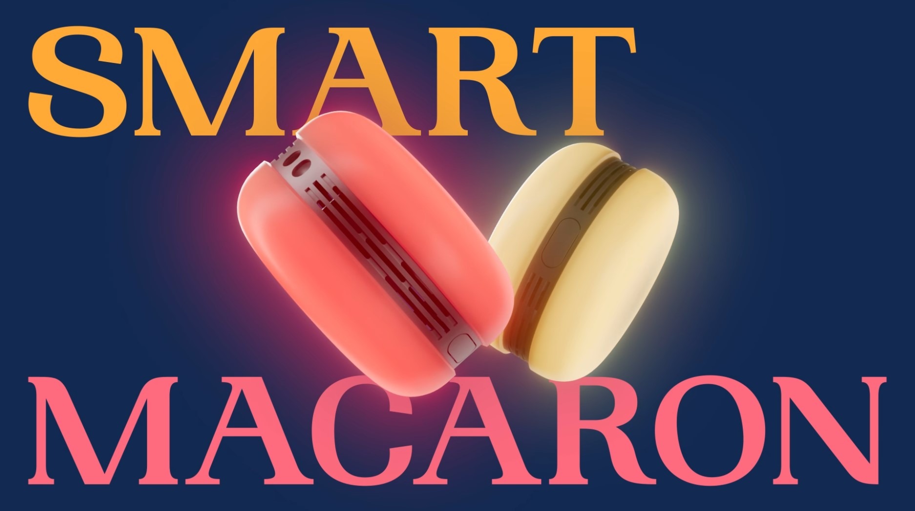 OSRAM Bluetooth SMART+ Macaron Lautsprecher mit Bewegungssteuerung, LED-Licht RGB,  Pink