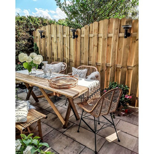 LEDVANCE ENDURA® STYLE SOLAR DOUBLE CIRCLE Wall Double Circle 6W BK-Wandleuchten-LEDVANCE Shop