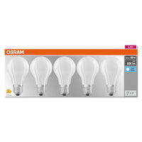 OSRAM LED BASE CLASSIC A Lampe matt (ex 60W) 7W / 4000K Kaltweiß E27-Leuchtmittel-LEDVANCE Shop