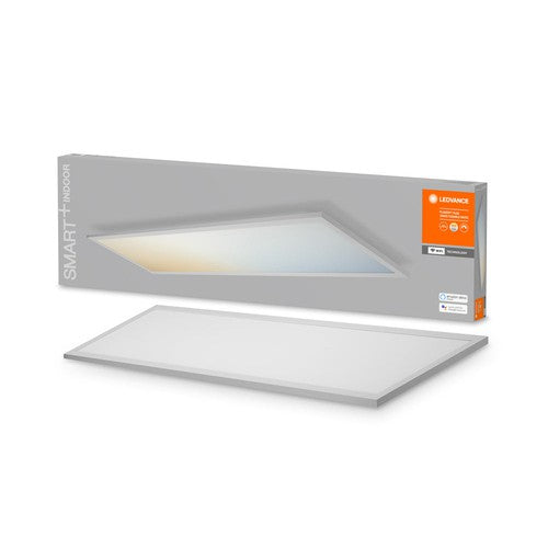 LEDVANCE Smarte LED Panel Leuchte mit WiFi Technologie für Innen, Lichtfarbe änderbar (3000-6500K), 1200mm x 300mm, Kompatibel mit Google und Alexa Voice Control, SMART+ PLANON PLUS Tunable White
