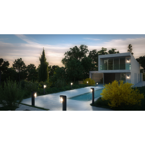 LEDVANCE ENDURA® CLASSIC CASCADE 80CM Post E27 CLR-Wege- & Pollerleuchten-LEDVANCE Shop