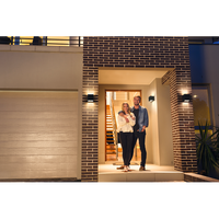 LEDVANCE Wifi SMART+ Brick WALL UPDOWN LED 8,5cm Wandleuchte RGBW mehrfarbig 14W / 3000K Warmweiß Dunkelgrau-Außenwandleuchten-LEDVANCE Shop