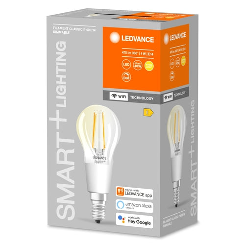 LEDVANCE Wifi SMART+ Lampe dimmbar 4W / 2700K Warmweiß E14-Leuchtmittel-LEDVANCE Shop
