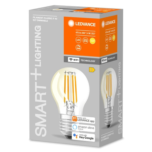 LEDVANCE Wifi SMART+ Lampe dimmbar 4W / 2700K Warmweiß E27-Leuchtmittel-LEDVANCE Shop