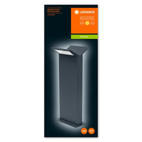 LEDVANCE Wand- und Deckenleuchte LED: für Boden, ENDURA STYLE BAT / 9,50 W, 220…240 V, Ausstrahlungswinkel: 120, Warm weiß, 3000 K, Gehäusematerial: Aluminium, IP44-Wege- & Pollerleuchten-LEDVANCE Shop