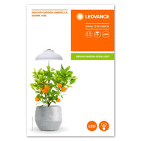 LEDVANCE Indoor Garden Umbrella LED Pflanzenlicht 20cm USB 5V 5W / 3400K-Pflanzlichter-LEDVANCE Shop