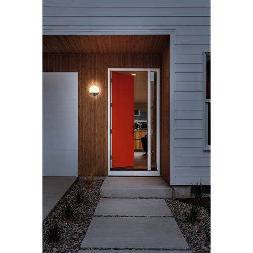 LEDVANCE Wifi SMART+ ROUND CAMERA LED Gartenleuchte mit Kamera Sensor Fernsprech. 15W / 3000K Warmweiß dunkelgrau-Außenwandleuchten-LEDVANCE Shop