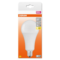 OSRAM LED-Lampe LED STAR CLASSIC A Warmweiß 2700K 24,90W Ersatz für 200W matt E27-Leuchtmittel-LEDVANCE Shop