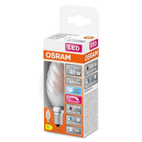 OSRAM Dimmbare LED-Lampe LED SUPERSTAR+ CL BW GL FR 40 dim 3,4W/940 E14 CRI90 BOX , Kaltweiß-Leuchtmittel-LEDVANCE Shop