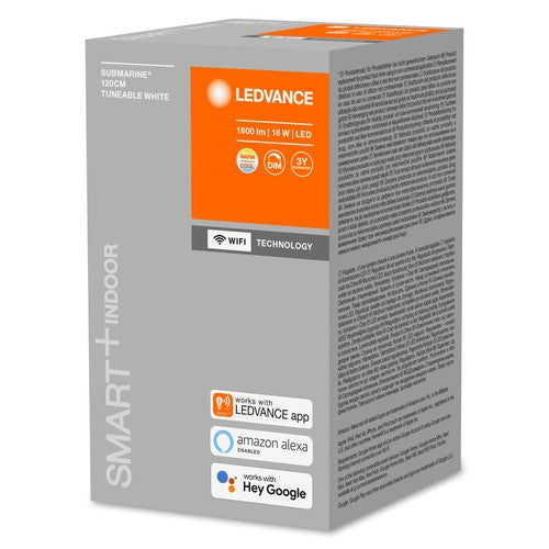 LEDVANCE Wifi SMART+ Feuchtraumleuchte 120cm TUNABLE WHITE / 18 W, 220…240 V, 2700…6500 K, IP65