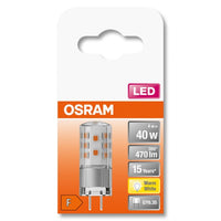 OSRAM LED Stiftsockellampe PIN 12V klar (ex 40W) 4W / 2700K Warmweiß GY6.35-Leuchtmittel-LEDVANCE Shop