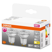 OSRAM LED-Reflektorlampe | Sockel: GU10 | Warmweiß| 2700 K | 4,50 W | Ersatz für 50-W-Reflektorlampe, LED SUPERSTAR PAR16-Leuchtmittel-LEDVANCE Shop