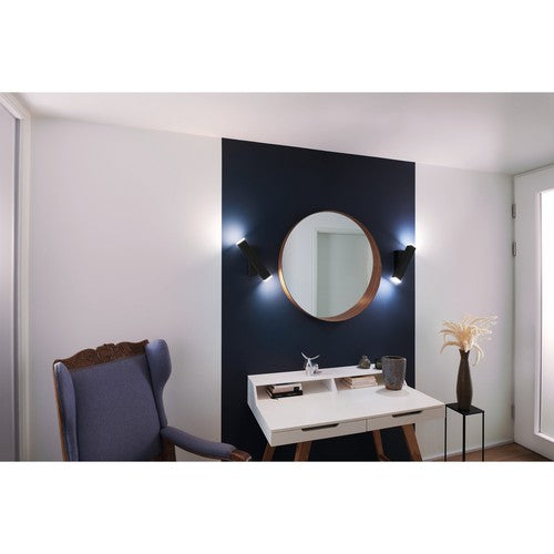 LEDVANCE SMART+ WIFI ORBIS WALL CROSS – Wandleuchte, dimmbar mit WIFI-Technologie per App, 12W, 3000 - 6500K warmweiß bis kaltweiß, 600 Lumen, up and down Licht, 30x 10cm, schwarz-Wandleuchten-LEDVANCE Shop