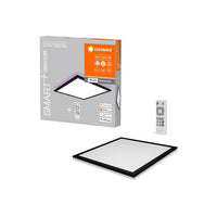 LEDVANCE SMART+ WiFi LED-Rahmen-Panelleuchte, 45cm x 45cm, RGB, inkl. Fernbedienung 27W, 1800lm, schwarz-Deckenleuchten-LEDVANCE Shop
