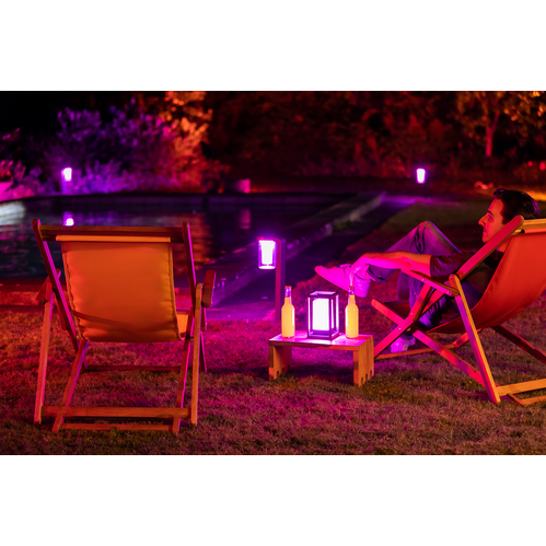 LEDVANCE SMART+ Wifi Table Frame Powerbank USB RGB Outdoor Tischleuchte mobil nutzbar, schwarz, 3000K 12x20,3cm-Tischlampen-LEDVANCE Shop