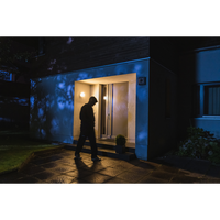 LEDVANCE Wifi SMART+ ROUND CAMERA LED Gartenleuchte mit Kamera Sensor Fernsprech. 15W / 3000K Warmweiß dunkelgrau-Außenwandleuchten-LEDVANCE Shop