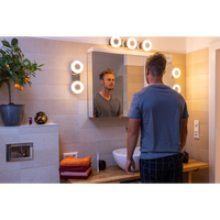 LEDVANCE Wifi SMART+ ORBIS WAVE LED Bad Wandleuchte 52cm Tunable Weiß 21W / 3000-6500K-Wandleuchten-LEDVANCE Shop