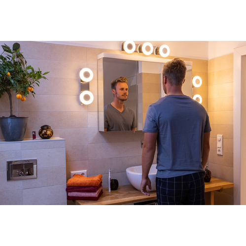 LEDVANCE Wifi SMART+ ORBIS WAVE LED Bad Wandleuchte 52cm Tunable Weiß 21W / 3000-6500K-Wandleuchten-LEDVANCE Shop