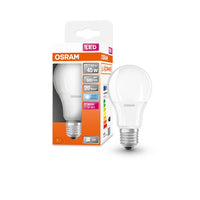 OSRAM Star+ LED-Lampe mit Niedervolt für E27-Sockel, matte Optik ,Kaltweiß (4000K), 600 Lumen, Ersatz für herkömmliche 45W-Leuchtmittel, nicht dimmbar, , E27, 1-er Pack-Leuchtmittel-LEDVANCE Shop