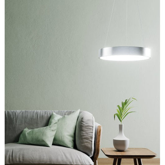LEDVANCE SUN@HOME Pendelleuchte, 450mm, silber, 18,5W, 500lm-Deckenleuchten-LEDVANCE Shop